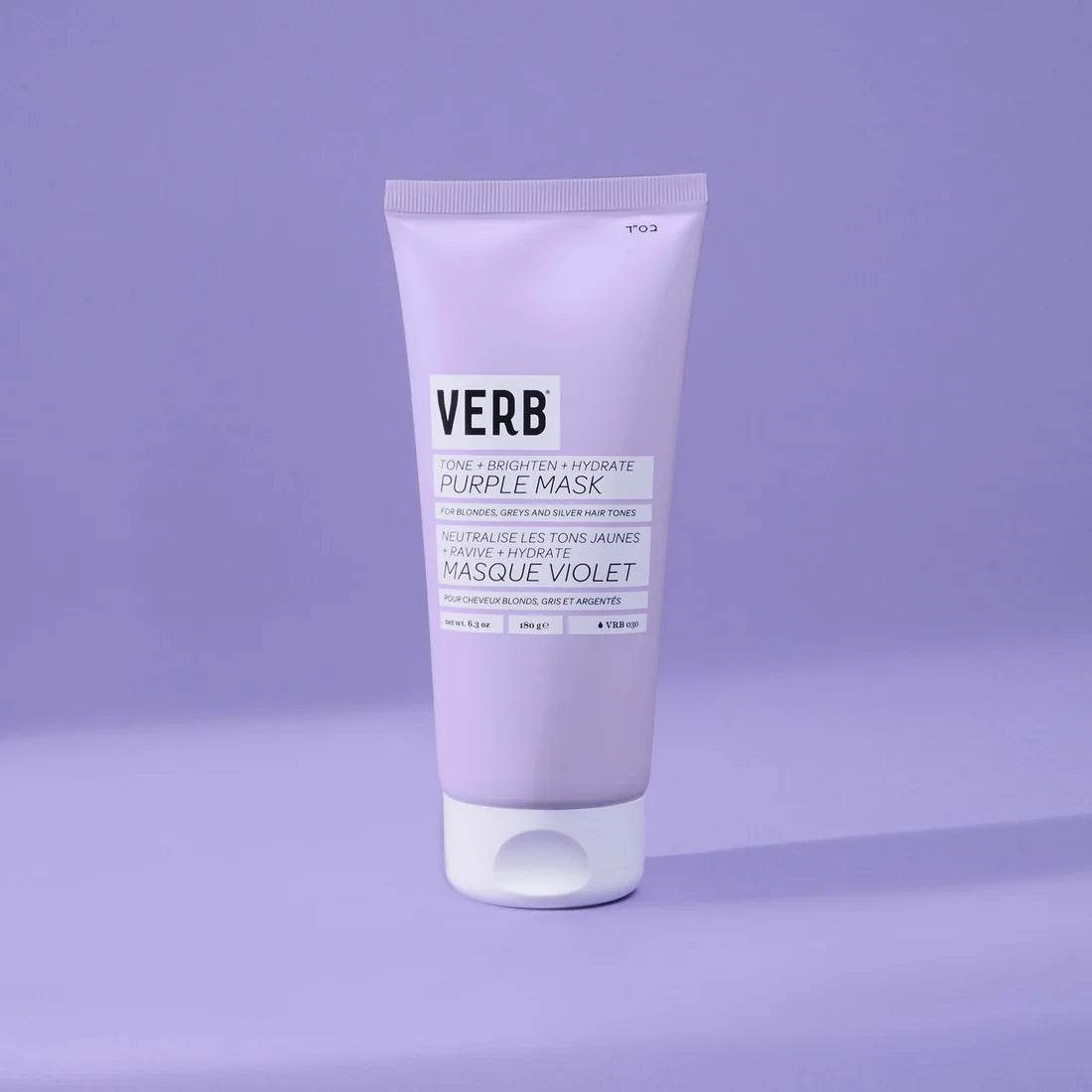 Verb. masque violet hydratant après-shampoing 180 g - Oli & Eve | Boutique capillaire végane et sans cruauté
