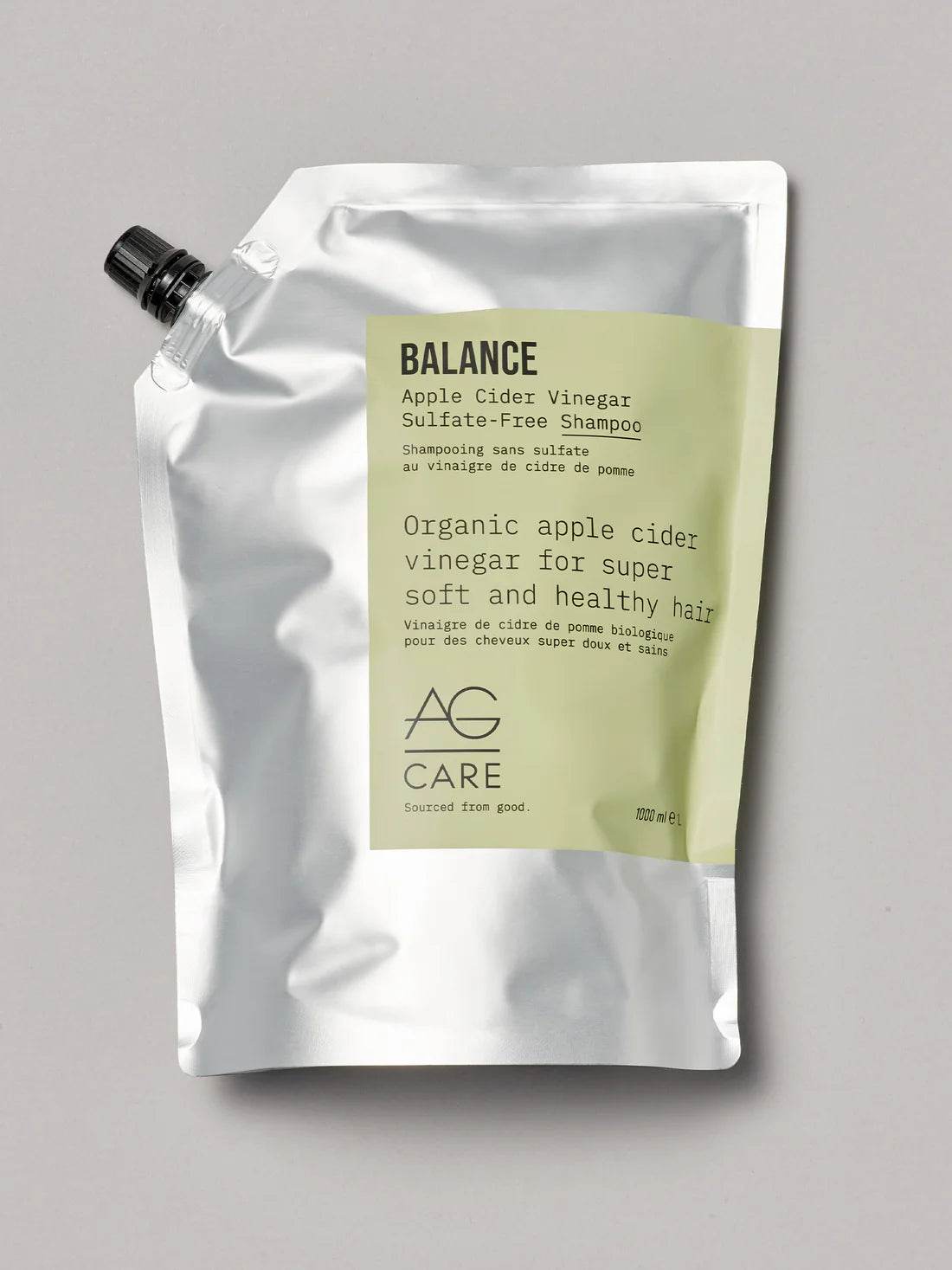 AG care. shampoing au vinaigre de cidre de pomme Balance - Oli & Eve | Boutique capillaire végane et sans cruauté