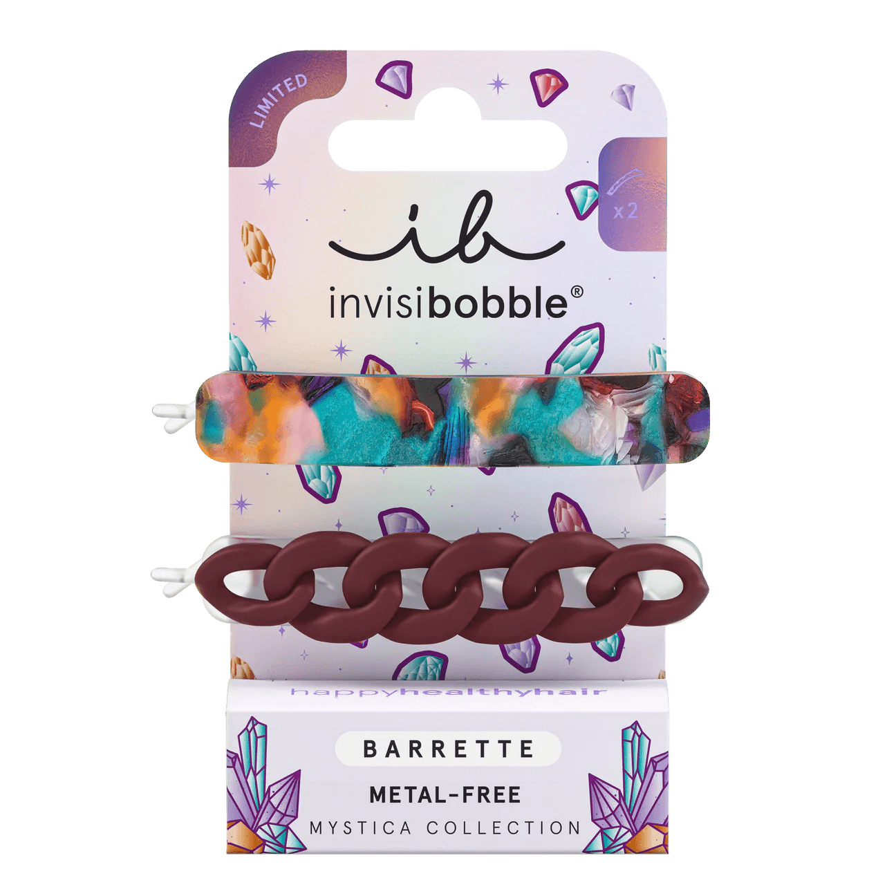 Invisibobble. ensemble 2 barettes Mystika The rest is mystery - Oli & Eve | Boutique capillaire végane et sans cruauté