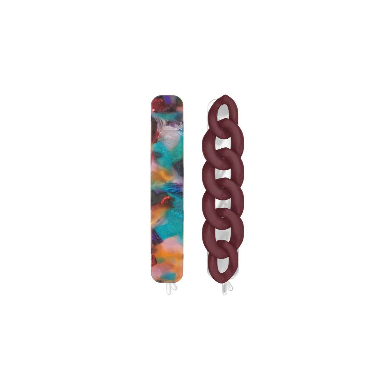 Invisibobble. ensemble 2 barettes Mystika The rest is mystery - Oli & Eve | Boutique capillaire végane et sans cruauté