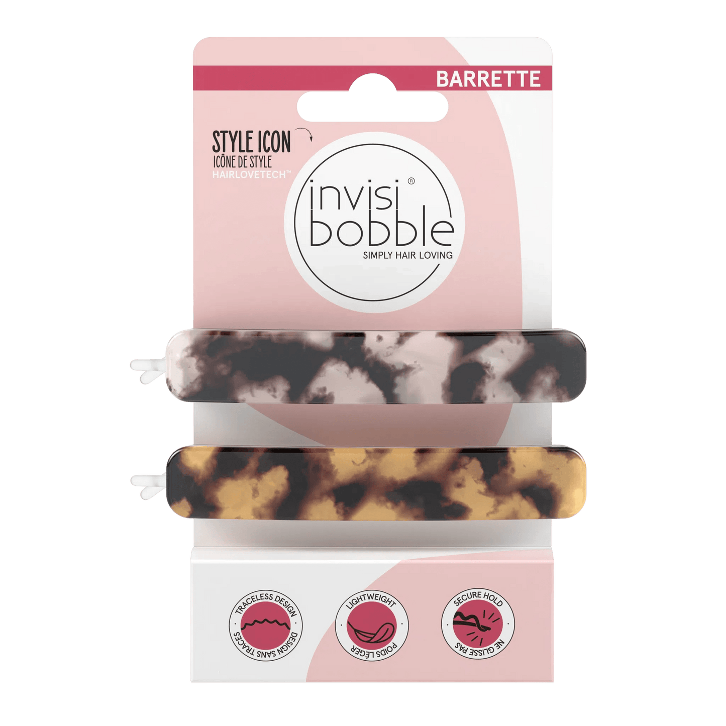 Invisibobble. Duo barettes Havana Mama - Oli & Eve | Boutique capillaire végane et sans cruauté