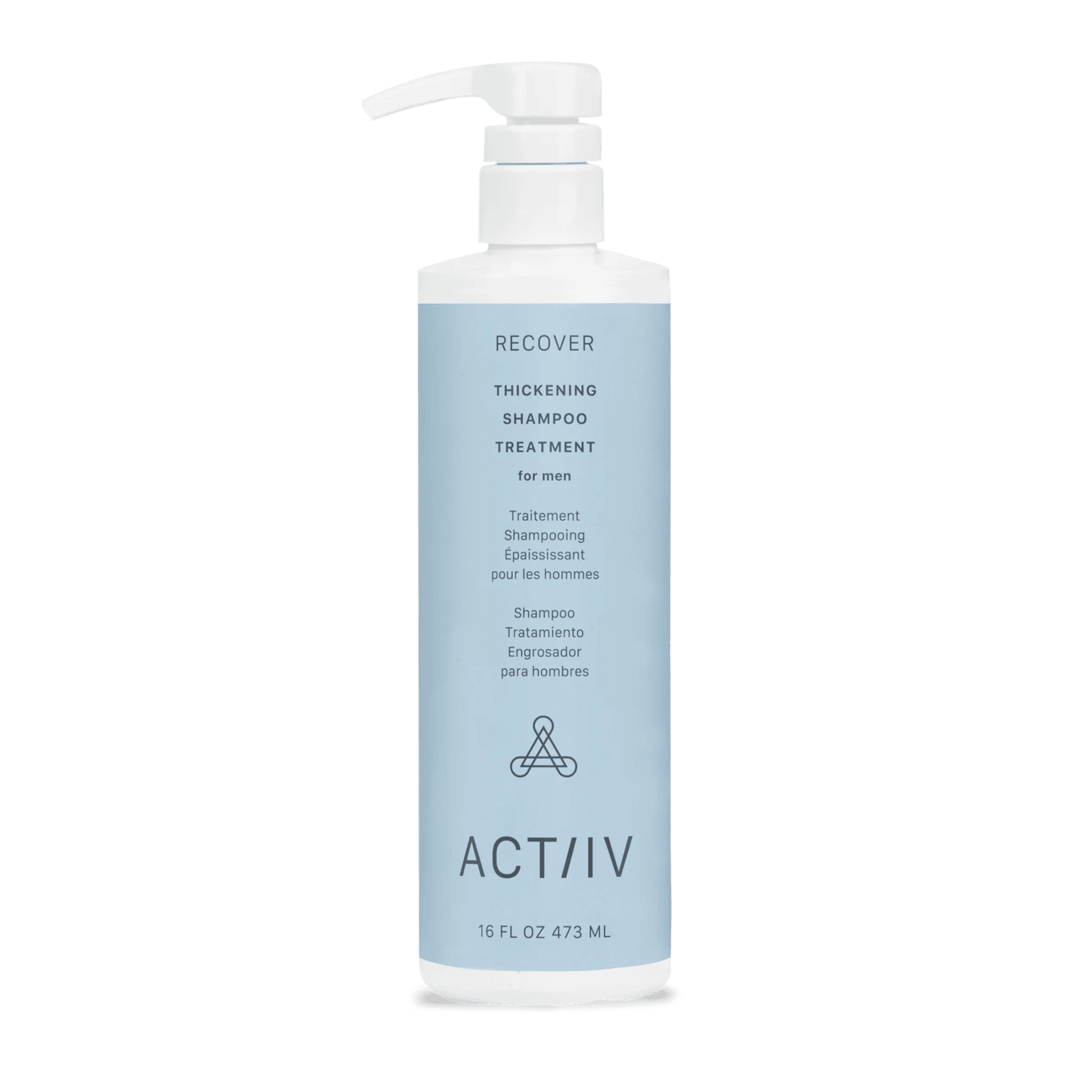 ACTIIV. shampoing traitement perte de cheveux hommes Recover - Oli & Eve | Boutique capillaire végane et sans cruauté