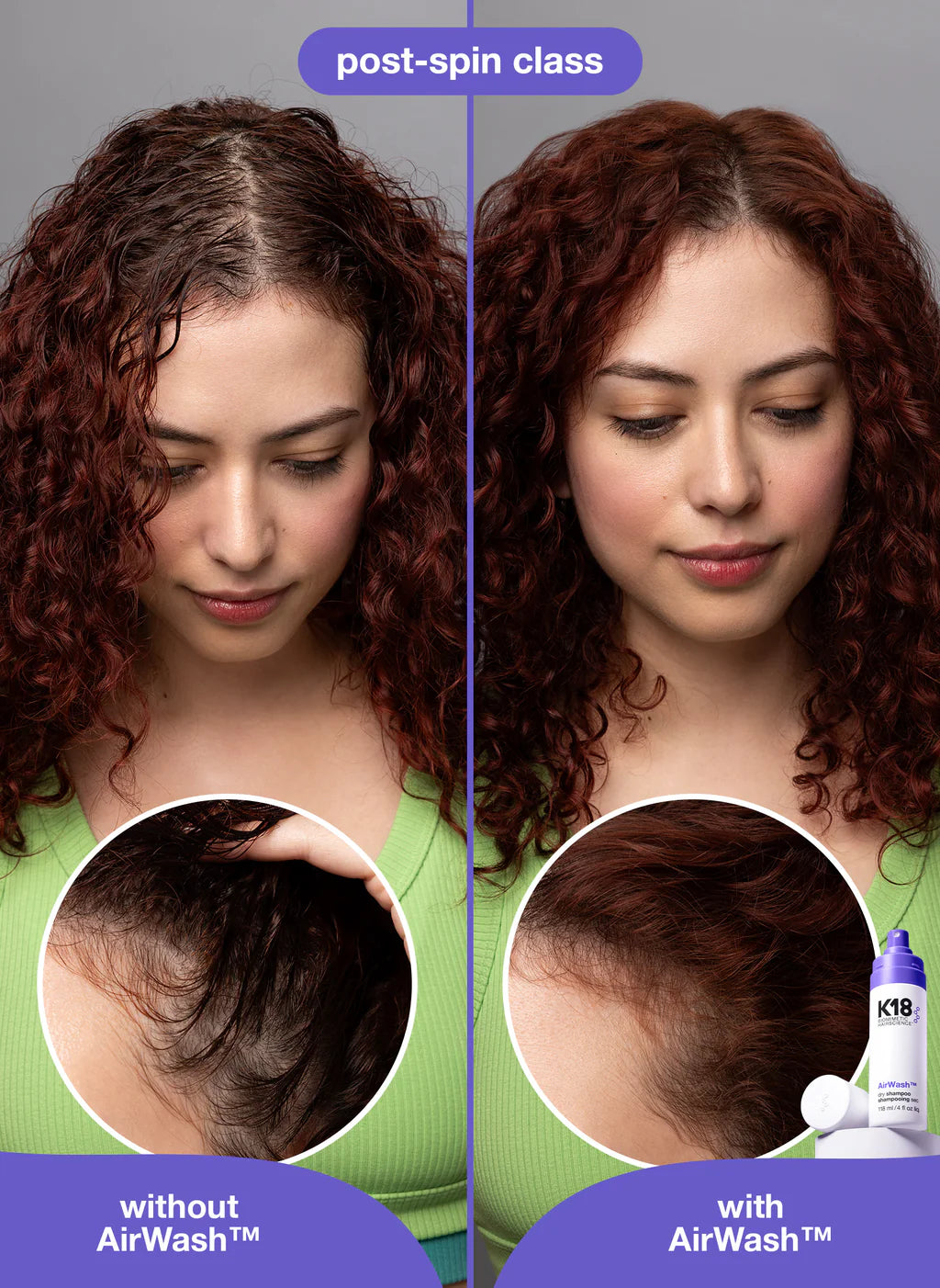 K18. shampoing sec AirWash™