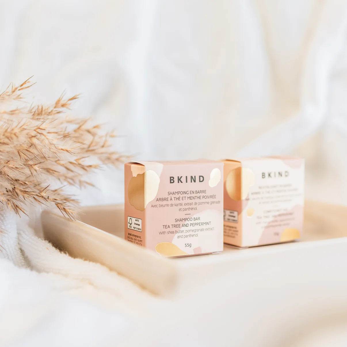 BKIND. shampoing en barre cheveux colorés ou blanc 55g - Oli & Eve | Boutique capillaire végane et sans cruauté