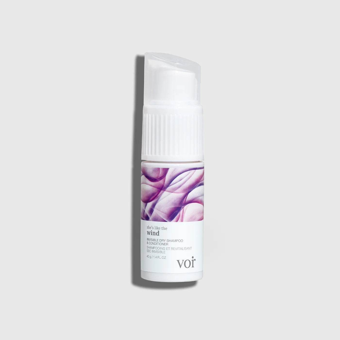 Voir. shampoing sec invisible et revitalisant She's like the Wind 40 g - Oli & Eve | Boutique capillaire végane et sans cruauté
