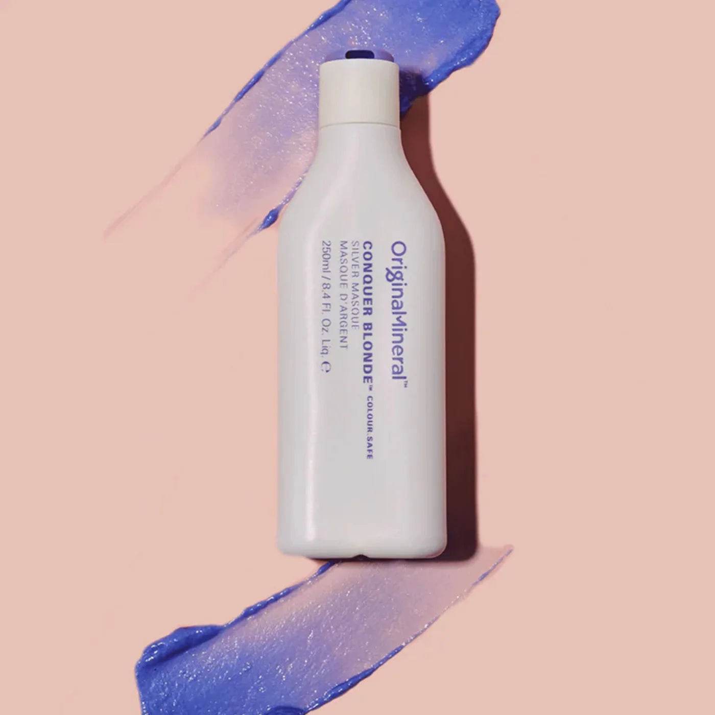 O&M Original & Mineral. masque hydratant violet Conquer Blonde 250 ml - Oli & Eve | Boutique capillaire végane et sans cruauté