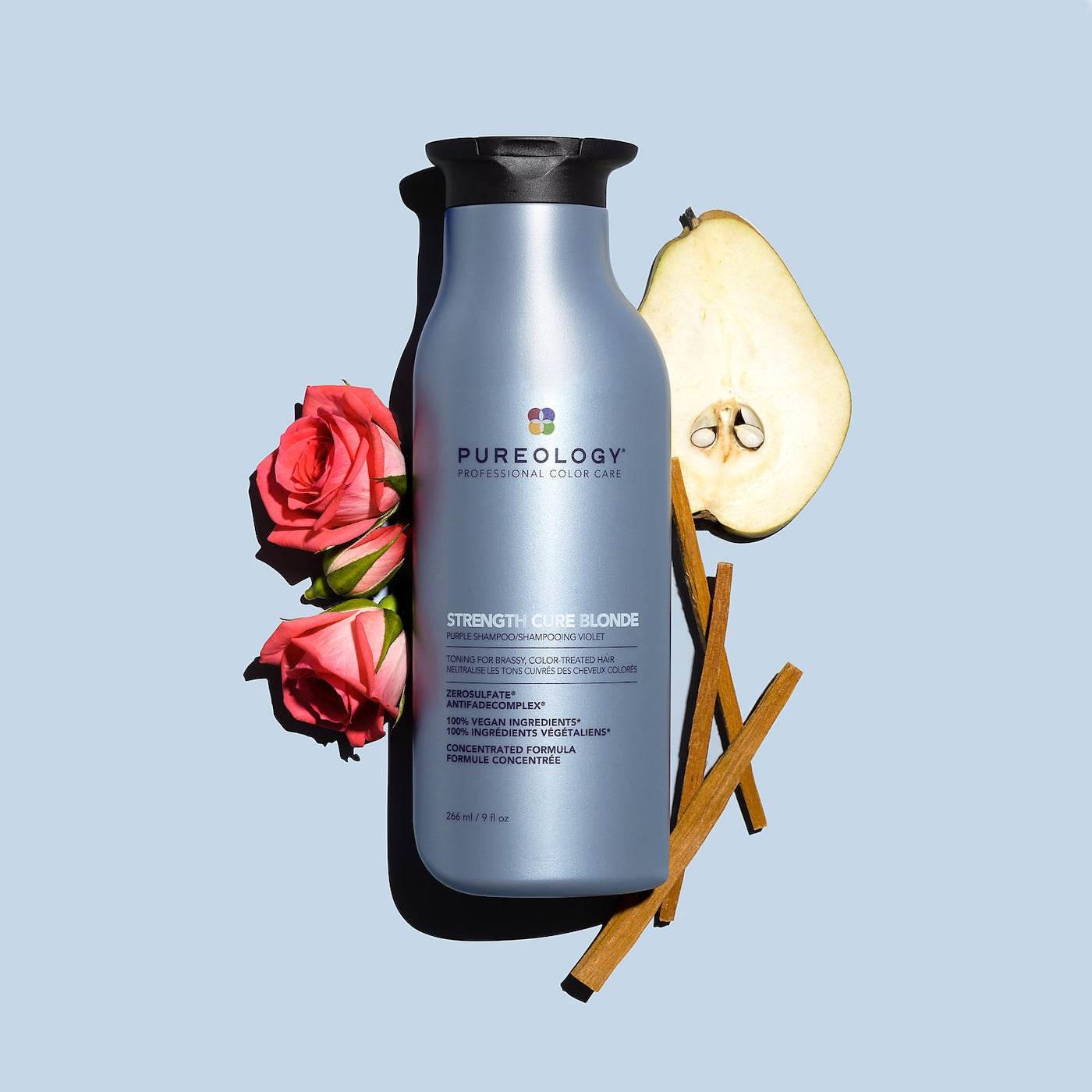 Pureology. shampoing violet Strength cure 266 ml - Oli & Eve | Boutique capillaire végane et sans cruauté