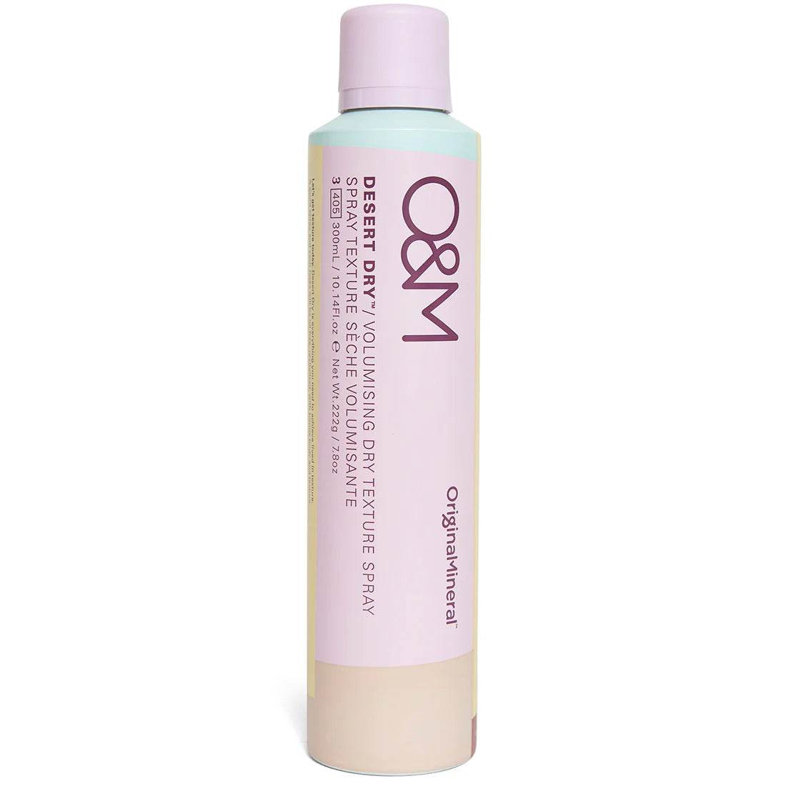 O&M Original & Mineral. spray de texture sèche Desert Dry - Oli & Eve | Boutique capillaire végane et sans cruauté