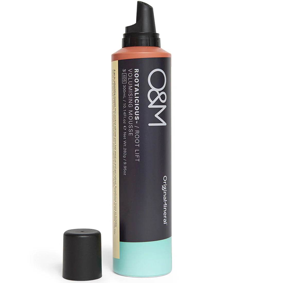 O&M Original & Mineral. mousse volumisante soulève-racine Rootalicious 300 ml - Oli & Eve | Boutique capillaire végane et sans cruauté