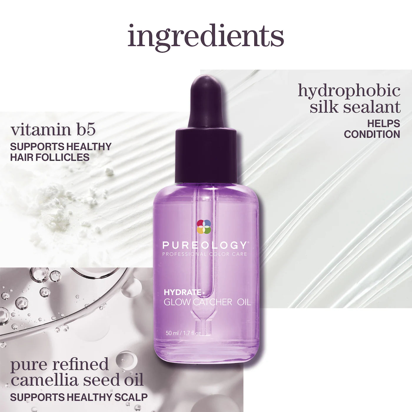 Pureology. huile Hydrate glow catcher 50 ml