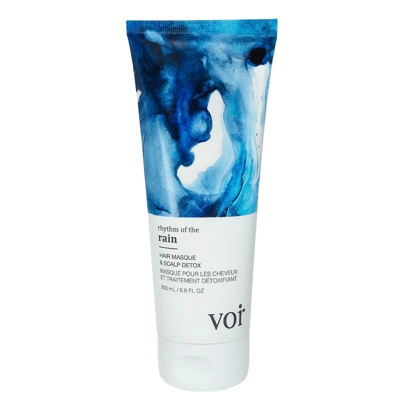 Voir. Masque détoxifiant pour cheveux et cuir chevelu Rythm of the Rain - Oli & Eve | Boutique capillaire végane et sans cruauté