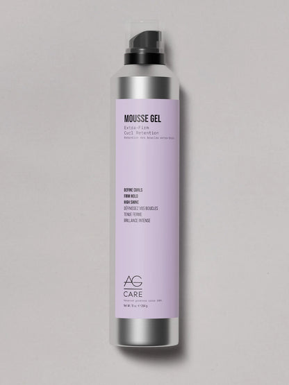 AG care. mousse gel Rétention des boucles extra-ferme