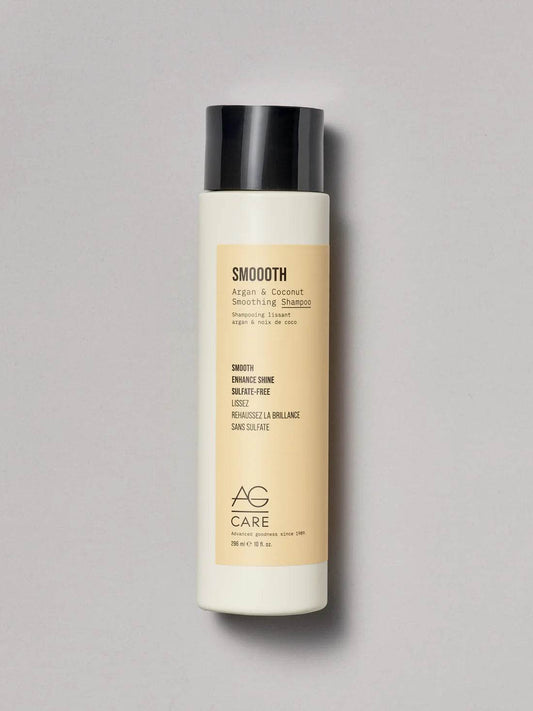 AG care. shampoing lissant à l'argan et noix de coco Smooth - Oli & Eve | Boutique capillaire végane et sans cruauté 