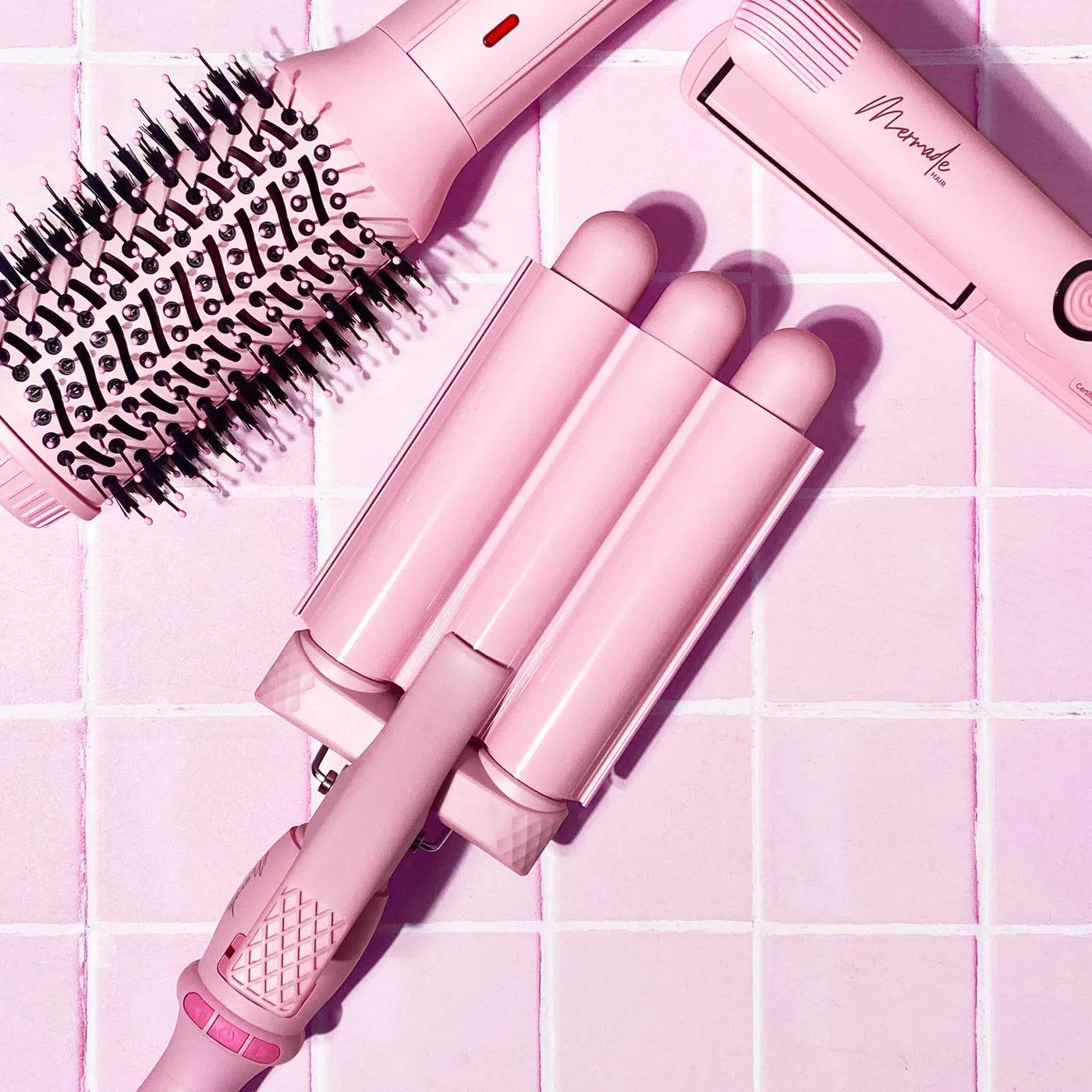 Mermade. fer à onduler mini Pro waver 25 mm - Oli & Eve | Boutique capillaire végane et sans cruauté 
