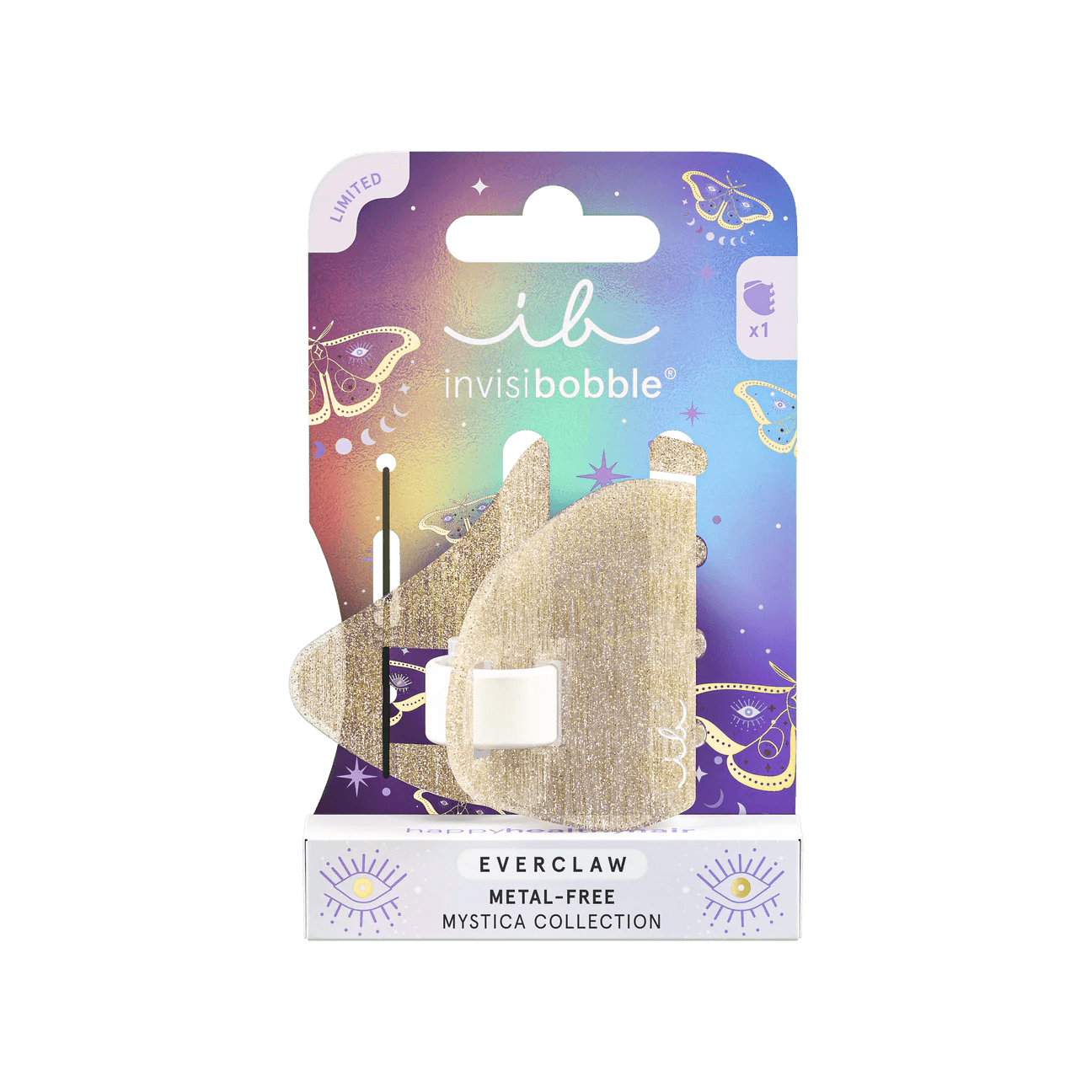 Invisibobble. duo pinces everclaw Mystica Love at frost sight - Oli & Eve | Boutique capillaire végane et sans cruauté 