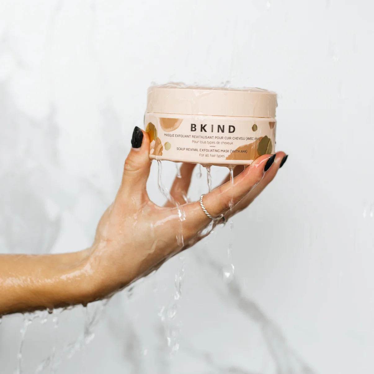 BKIND. masque exfoliant pour cuir chevelu avec AHA 200 ml - Oli & Eve | Boutique capillaire végane et sans cruauté 