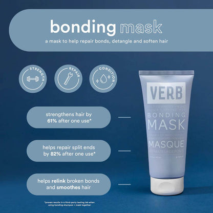 Verb. masque après-shampoing réparateur de ponts Bonding 186 ml - Oli & Eve | Boutique capillaire végane et sans cruauté 