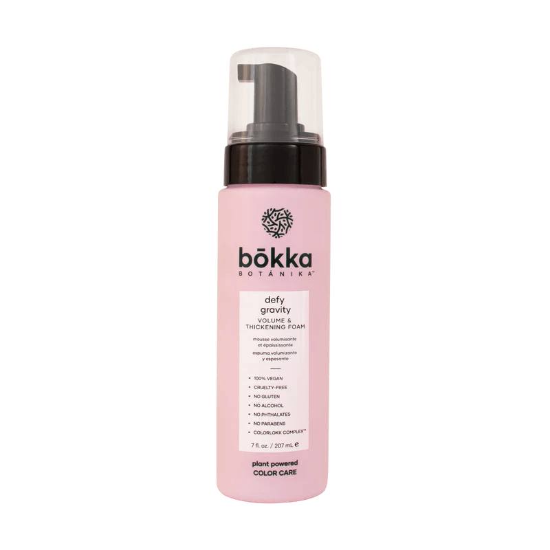 Bōkka Botanika. mousse volumisante Defy Gravity 207 ml - Oli & Eve | Boutique capillaire végane et sans cruauté 