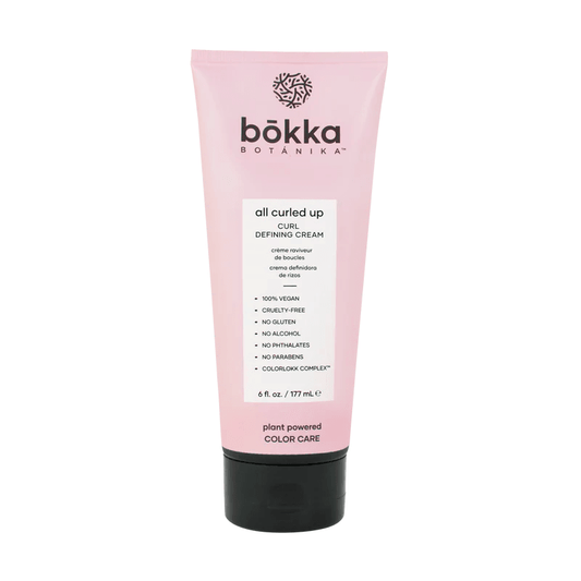 Bōkka Botanika. crème définition boucles all curled up 177 ml - Oli & Eve | Boutique capillaire végane et sans cruauté 