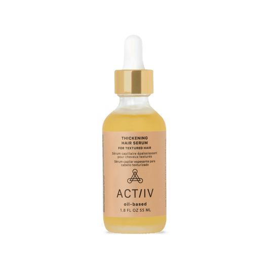 ACTIIV. sérum épaississant traitant perte de cheveux - à base d'huile 55 ml - Oli & Eve | Boutique capillaire végane et sans cruauté 
