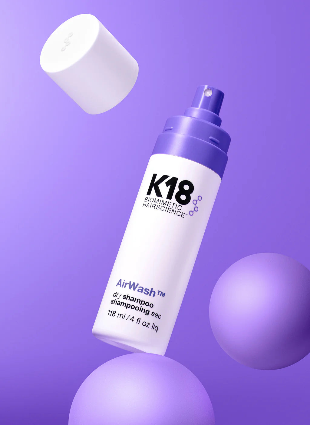 K18.  shampoing sec AirWash™