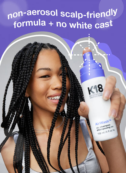 K18.  shampoing sec AirWash™