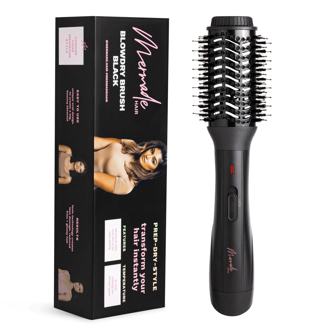 Mermade. brosse-séchoir professionnelle - Oli & Eve | Boutique capillaire végane et sans cruauté 