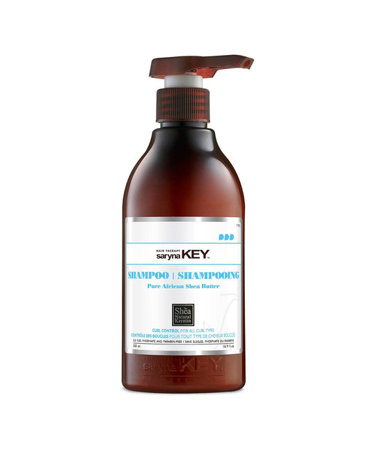 Saryna Key. shampoing cheveux bouclés au beurre de karité - Oli & Eve | Boutique capillaire végane et sans cruauté 