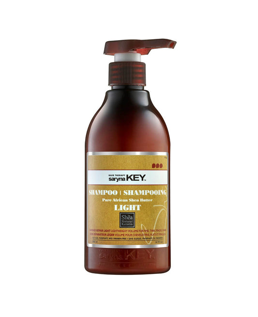 Saryna Key. shampoing réparateur léger au beurre de karité - Oli & Eve | Boutique capillaire végane et sans cruauté 