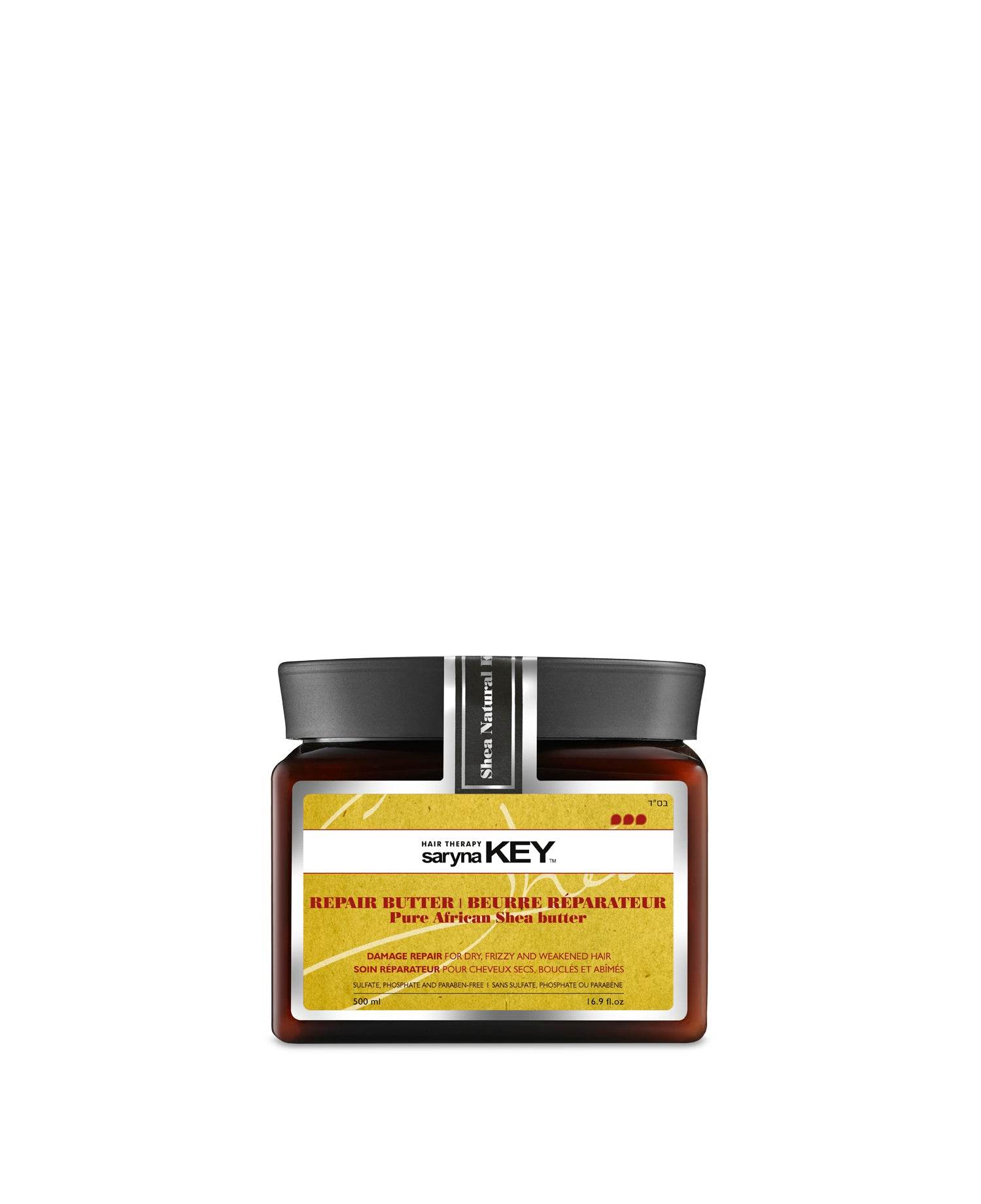 Saryna Key. masque réparateur après-shampoing au beurre de karité 500 ml - Oli & Eve | Boutique capillaire végane et sans cruauté 