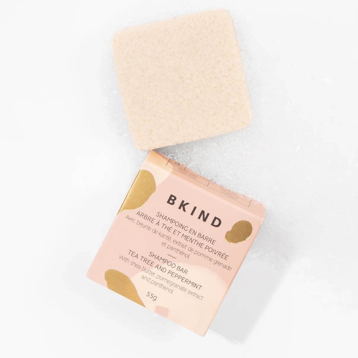 BKIND. shampoing en barre cheveux colorés ou blanc 55g - Oli & Eve | Boutique capillaire végane et sans cruauté 