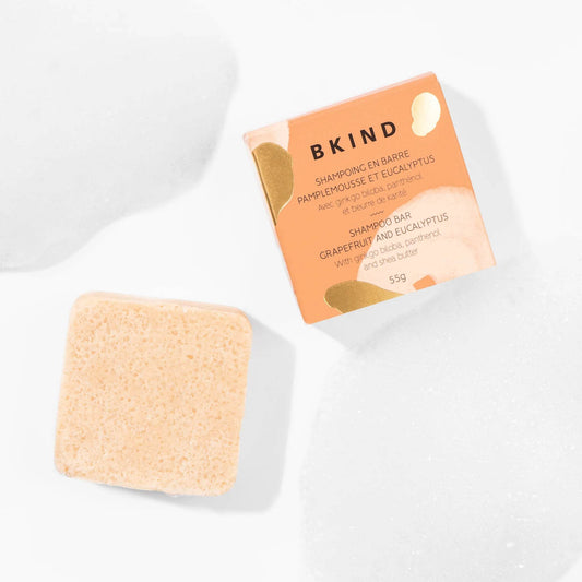 BKIND. shampoing en barre cheveux normaux et/ou tendance grasse 55g - Oli & Eve | Boutique capillaire végane et sans cruauté 