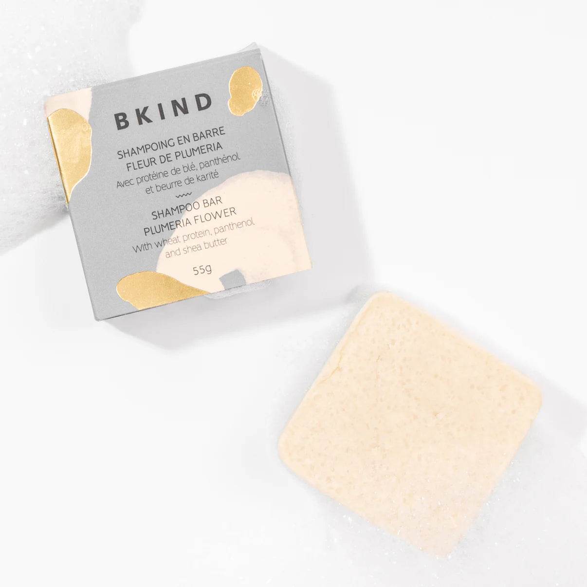 BKIND. shampoing en barre cheveux bouclés et frisés 55g - Oli & Eve | Boutique capillaire végane et sans cruauté 