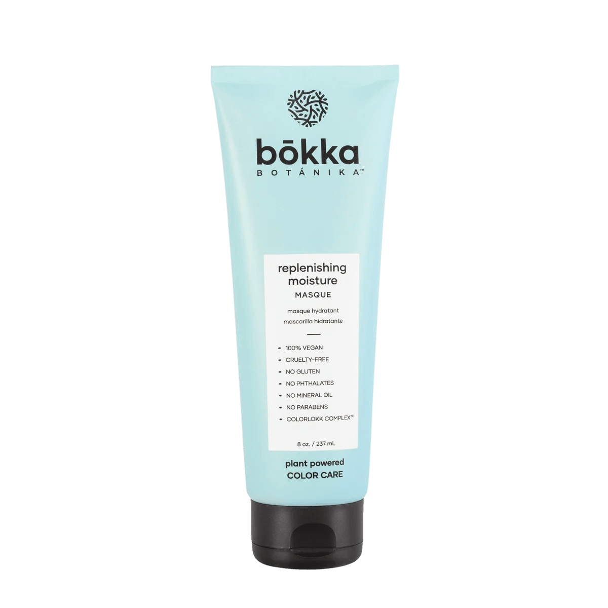 Bōkka Botanika. masque hydratant après-shampoing Replenishing moisture 237 ml - Oli & Eve | Boutique capillaire végane et sans cruauté 