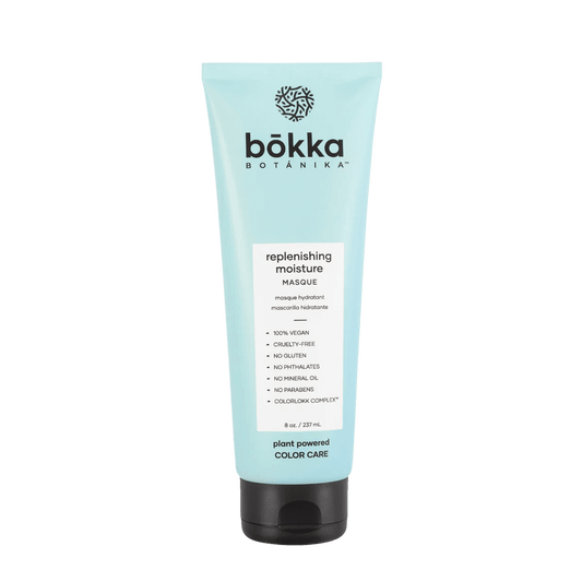 Bōkka Botanika. masque hydratant après-shampoing Replenishing moisture 237 ml - Oli & Eve | Boutique capillaire végane et sans cruauté 