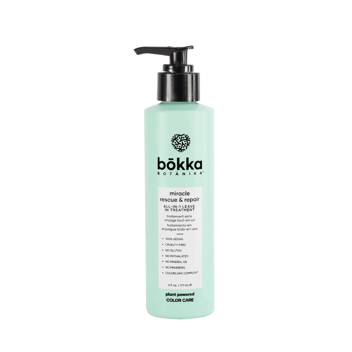 Bōkka Botanika. traitement sans rinçage Miracle Rescue leave-in 177 ml - Oli & Eve | Boutique capillaire végane et sans cruauté 