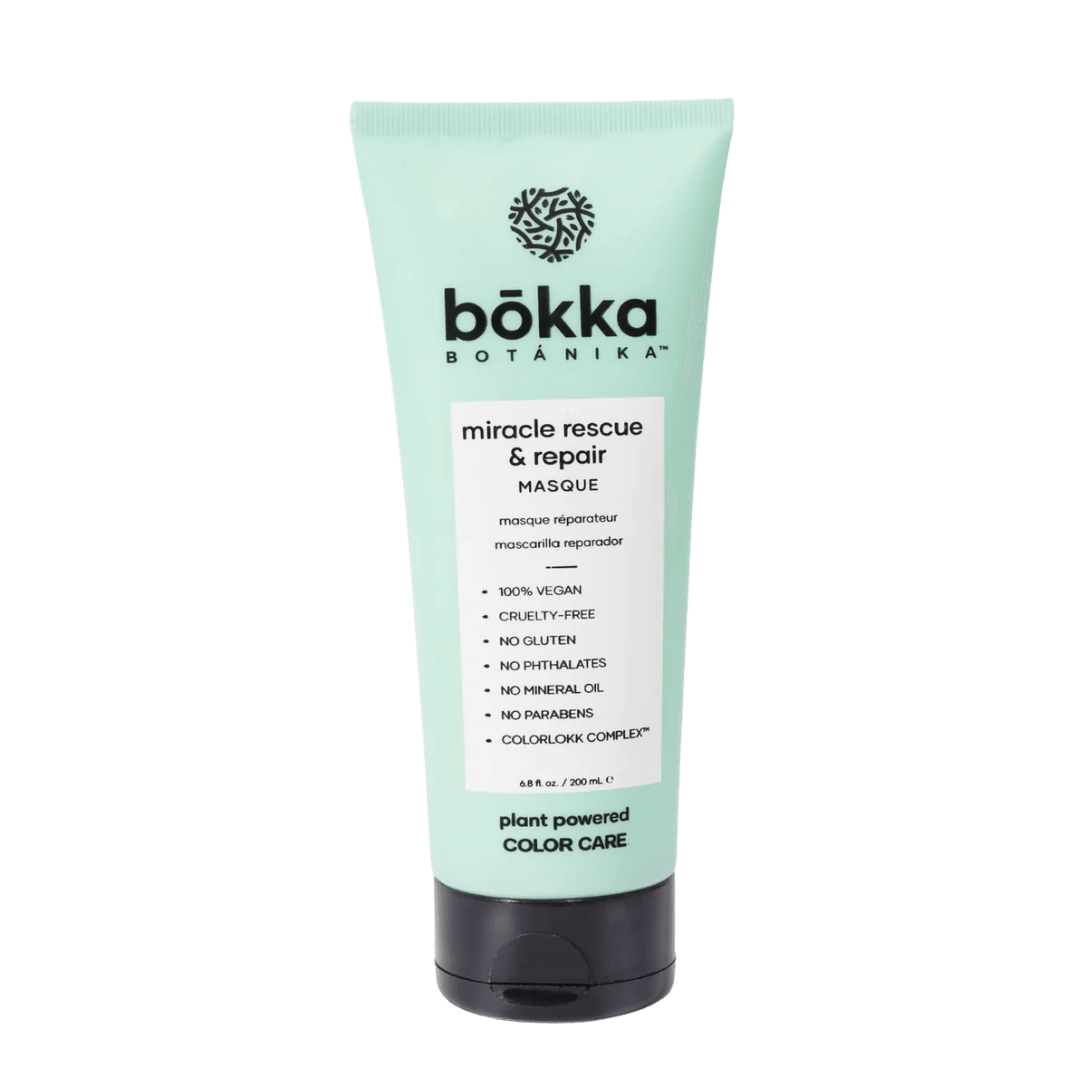 Bōkka Botanika. masque réparateur après-shampoing Miracle Rescue 237 ml - Oli & Eve | Boutique capillaire végane et sans cruauté 