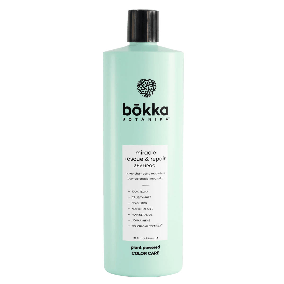 Bōkka Botanika. shampoing réparateur Miracle Rescue & Repair - Oli & Eve | Boutique capillaire végane et sans cruauté 