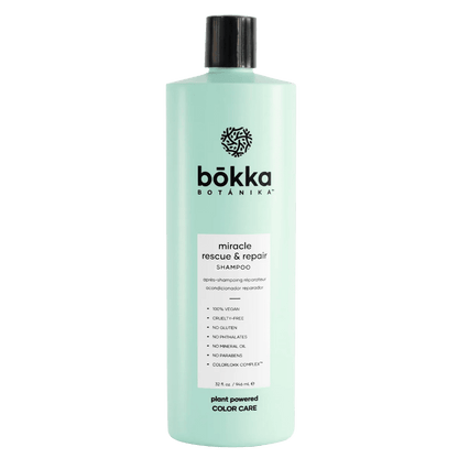 Bōkka Botanika. shampoing réparateur Miracle Rescue & Repair - Oli & Eve | Boutique capillaire végane et sans cruauté 