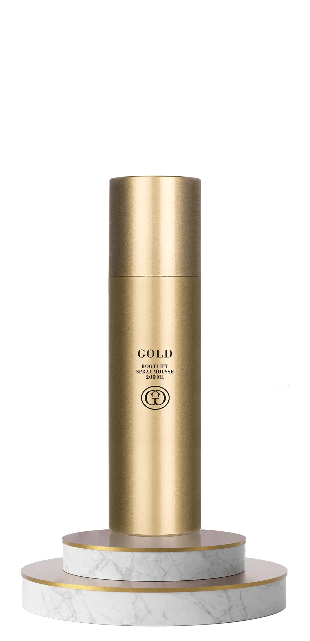 Gold Haircare. soulève-racines Root lift spray mousse 200 ml - Oli & Eve | Boutique capillaire végane et sans cruauté 