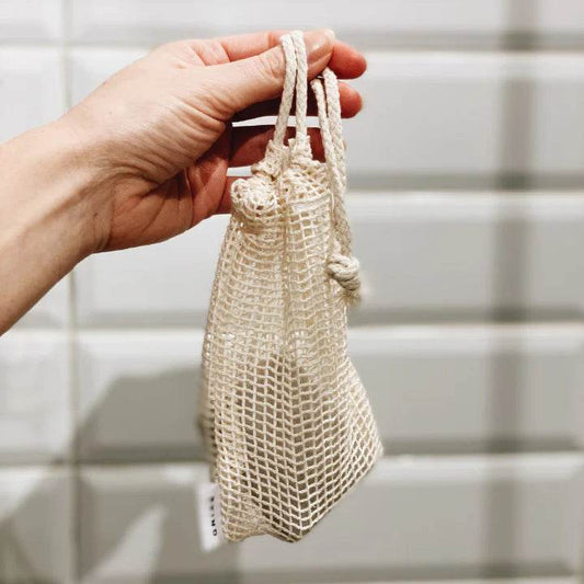 BKIND. sac à savon en coton biologique - Oli & Eve | Boutique capillaire végane et sans cruauté 