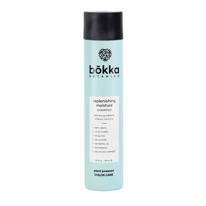 Bōkka Botanika. shampoing hydratant Replenishing moisture - Oli & Eve | Boutique capillaire végane et sans cruauté 