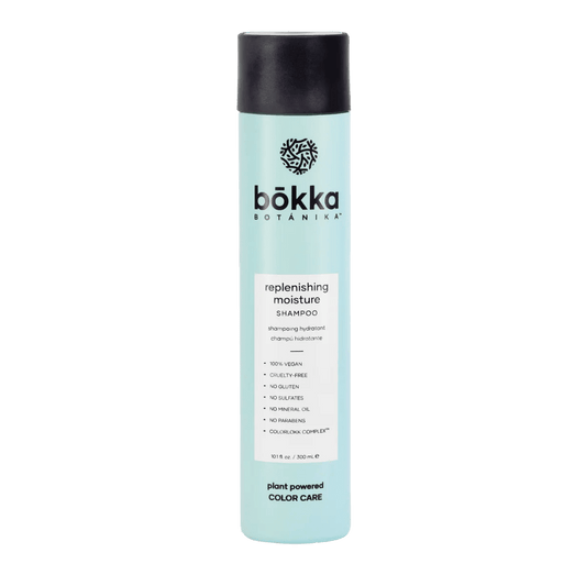 Bōkka Botanika. shampoing hydratant Replenishing moisture - Oli & Eve | Boutique capillaire végane et sans cruauté 