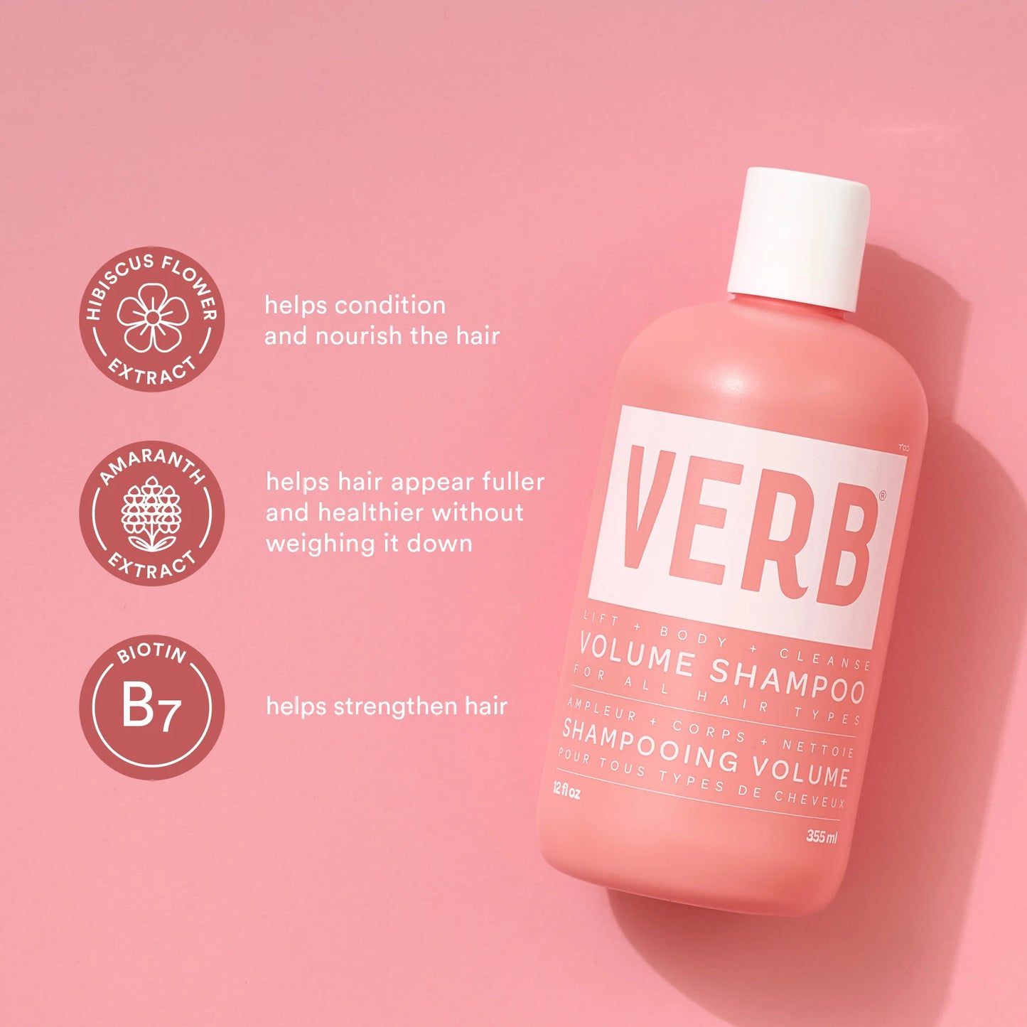 Verb. shampoing volume