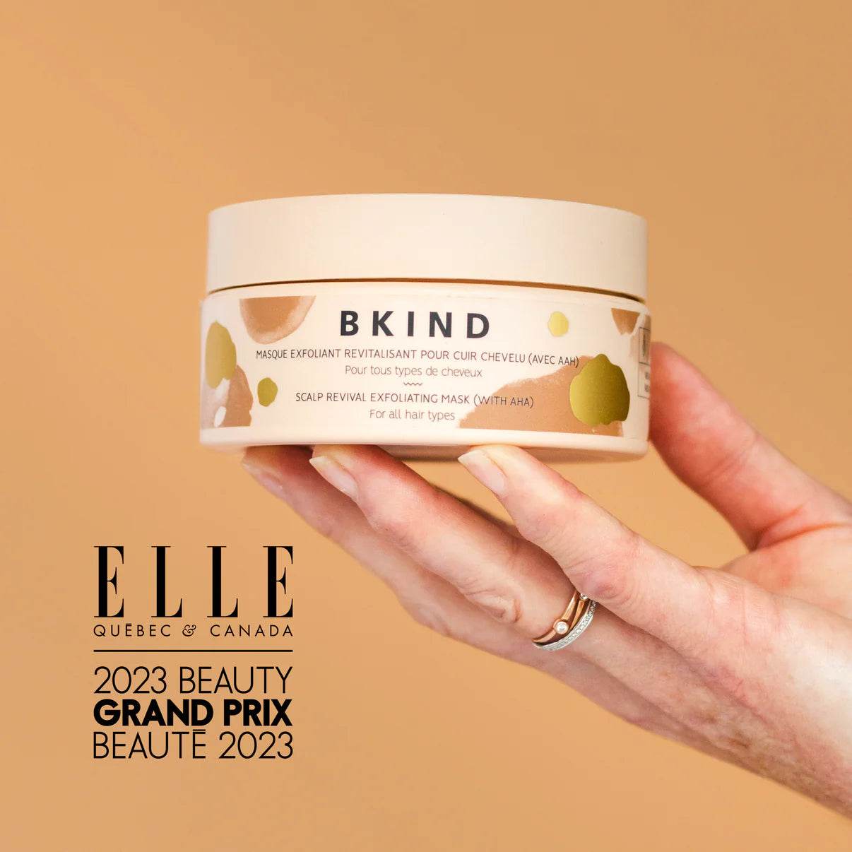 BKIND. masque exfoliant pour cuir chevelu avec AHA 200 ml - Oli & Eve | Boutique capillaire végane et sans cruauté 