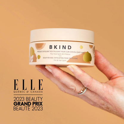 BKIND. masque exfoliant pour cuir chevelu avec AHA 200 ml - Oli & Eve | Boutique capillaire végane et sans cruauté 