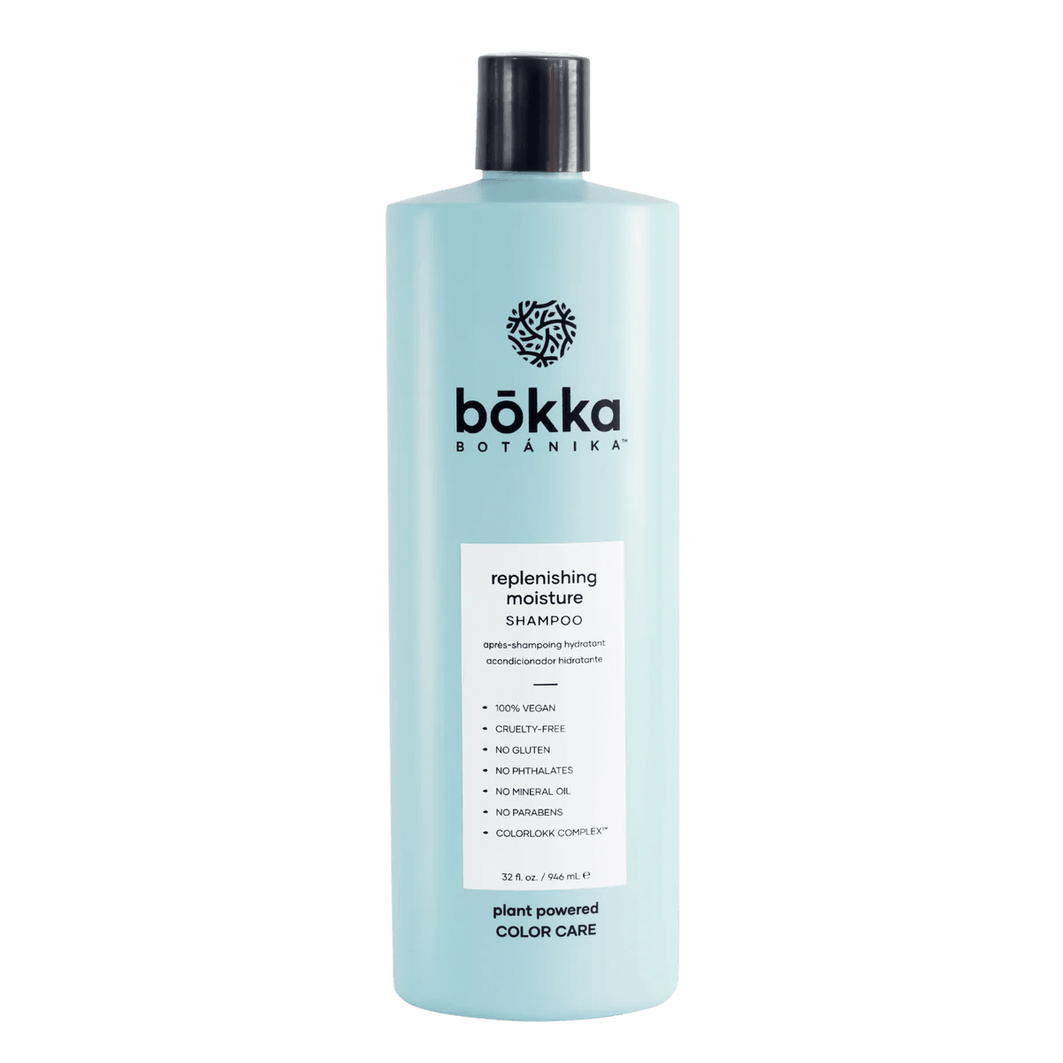 Bōkka Botanika. shampoing hydratant Replenishing moisture - Oli & Eve | Boutique capillaire végane et sans cruauté 
