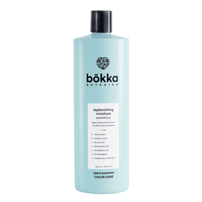 Bōkka Botanika. shampoing hydratant Replenishing moisture - Oli & Eve | Boutique capillaire végane et sans cruauté 