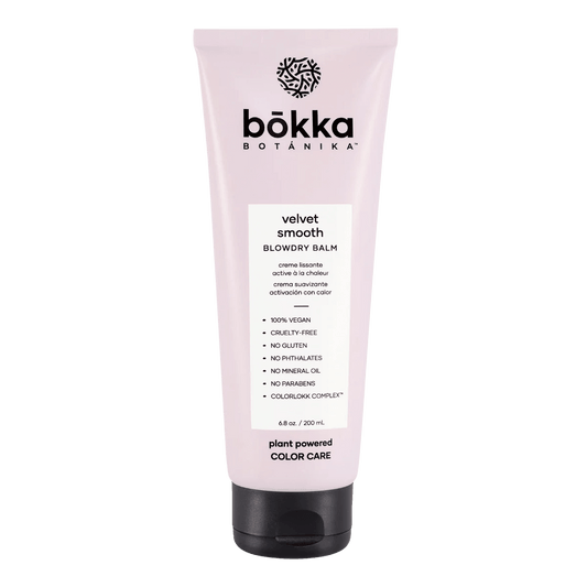 Bōkka Botanika. baume brushing velvelt smooth blowdry 200 ml - Oli & Eve | Boutique capillaire végane et sans cruauté 