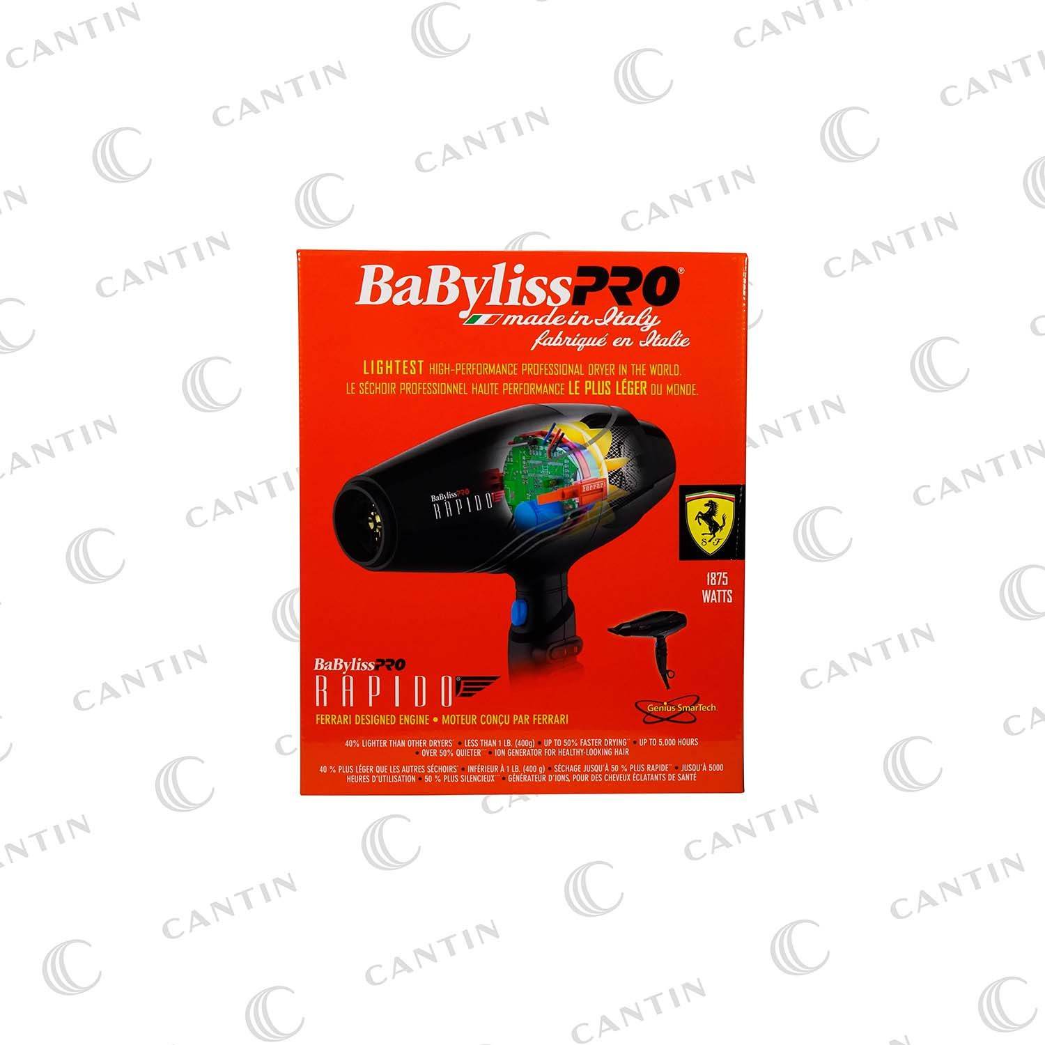 Babyliss Pro. séchoir haute performance Rapido - Oli & Eve | Boutique capillaire végane et sans cruauté 